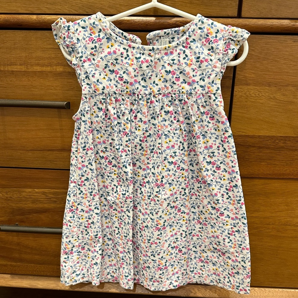 Jojo Mamanbe floral corduroy dress